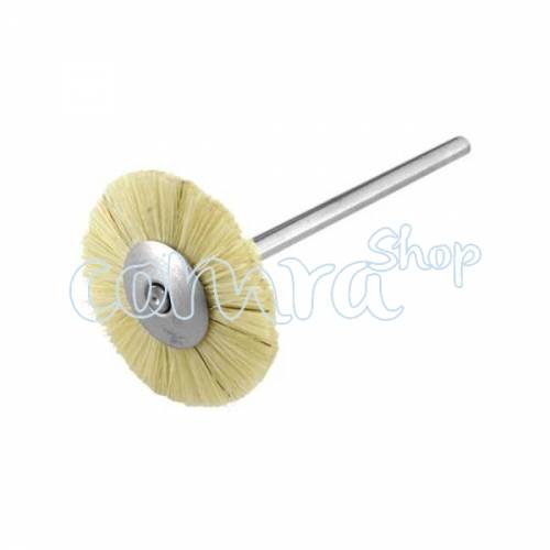 Cepillo Montado Circular, Blanco Fuerte