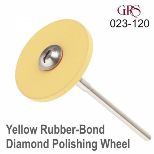GRS Yellow Rubber-Bond Diamond 023-120
