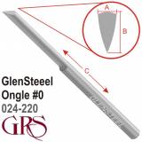 GRS GlenSteel Onglette N. 0,  024-220