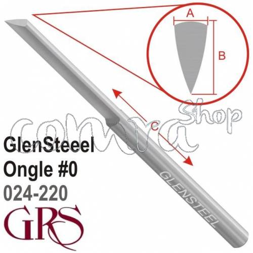 GRS GlenSteel Onglette N. 0,  024-220