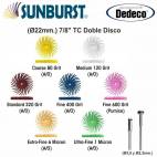 Disco Radial Dedeco Sunburst 7/8", Pack 86
