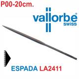 Limatón Espada 20cm. P00, Vallorbe