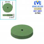 Goma EveFlex Circular Verde, G. Fino