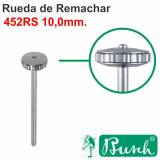 Rueda de Remachar 10,00mm. Fig.452RS C/1