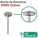 Rueda de Remachar 12,00mm. Fig.452RS C/1