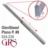 GRS GlenSteel P. Paralelo 0,80mm. 024-238