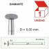 Fresa Diamante Circular 1,00mm. C/1