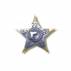 Estrella de Toque 5 Puntas: 9K. 14K. 18K. 22K. y Plata, Calidad Extra