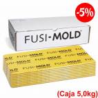 Silicona Fusi-Mold Amarilla Piezas Standard, 5x1Kg.