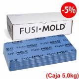 Silicona Fusi-Mold Azul, Baja Reducción, 5x1Kg.
