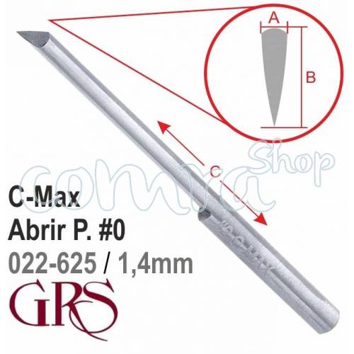 Buril C-Max Abrir 1,40mm GRS 022-625 Nº0