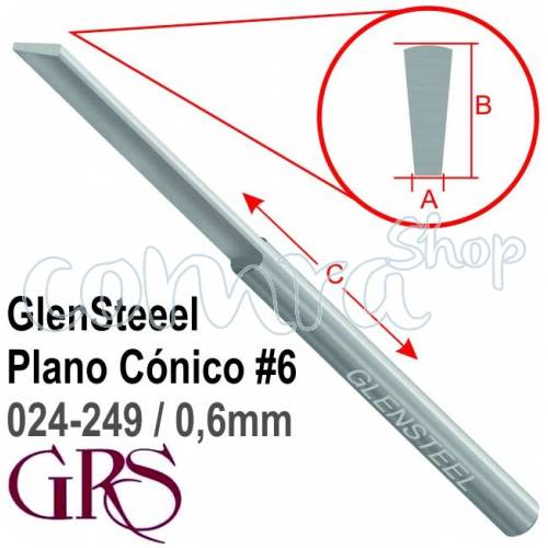 GRS GlenSteel P. Cónico 0,60mm. 024-249