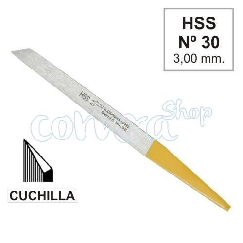 Buril HSS Cuchilla Nº 30, GRS 022-676