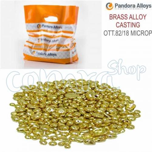 Latón en Granalla para Microfusión. 1 kilo.