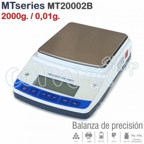 Balanza de Precisión MT, 2000gr. / 0,01gr.