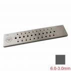 Hilera Cuadrada 6,0 a 3,0 mm.