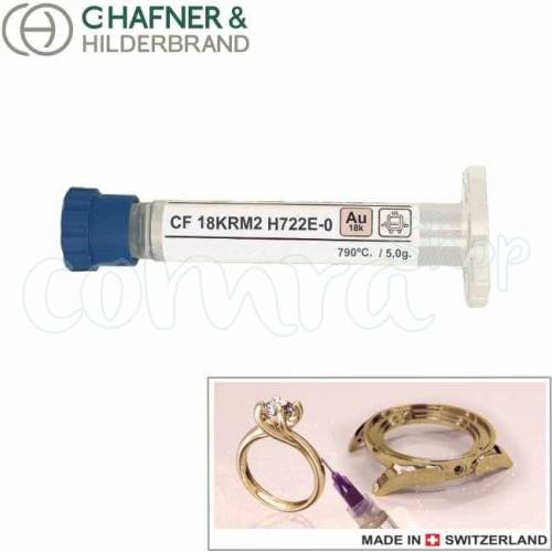 Soldadura en Pasta Oro Rojo 18K. 5gr.