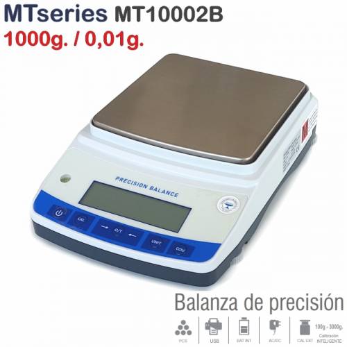Balanza de Precisión MT, 1000gr. / 0,01gr.