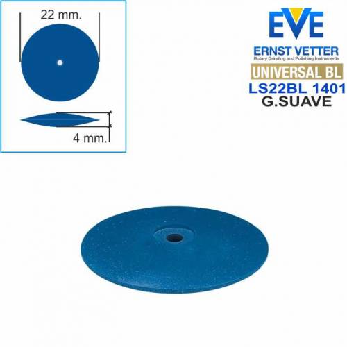 Goma Universal BL Lenteja Azul G. Suave