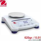 Balanza Verificada 620gr./ 0,01gr. OHAUS