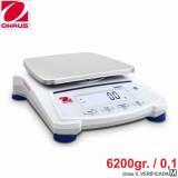 Balanza Verificada 6200gr./ 0,1gr. OHAUS