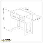 Mesa Joyero 1 Puesto, Durston Pro Economy