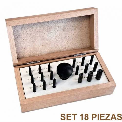 Ceñidores de acero, Juego 18 Piezas