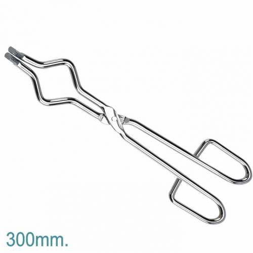 Tenaza de tijera para Crisoles, 300 mm.