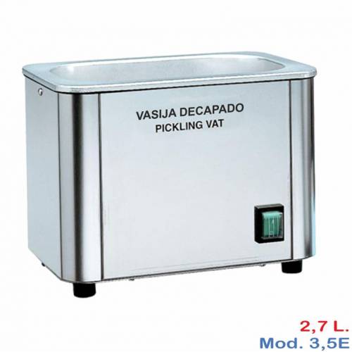 Calentador Blanquimento 2,7 L. Acero Inox.