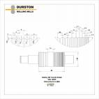 Rodillo Triple para Laminador Hobby 80