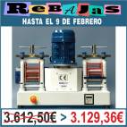 Laminador Doble TATUM JD-100, 220V.