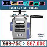 Laminador T-120 Chapa-Hilo, Manual