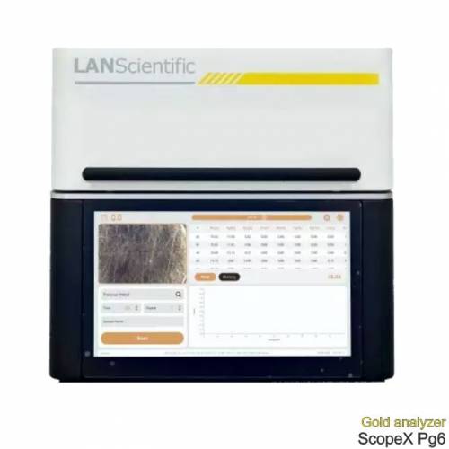 Analizador de Oro ScopeX PG6 Analizador de Oro ScopeX PG6