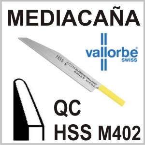 Buriles HSS Mediacaña QC