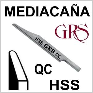 Buril HSS MediaCaña QC, GRS